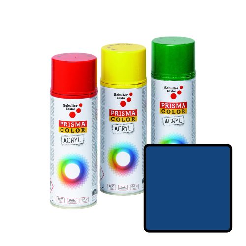 Festék spray, RAL 5010 ciánkék 0.4l, Prisma Color