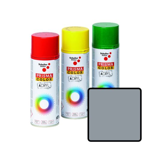 Festék spray, RAL 7001 ezüst szürke 0.4l, Prisma Color