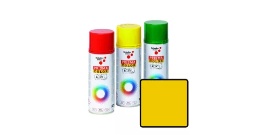 Festék spray, RAL 1021 kadmium sárga 0.4l, Prisma Color
