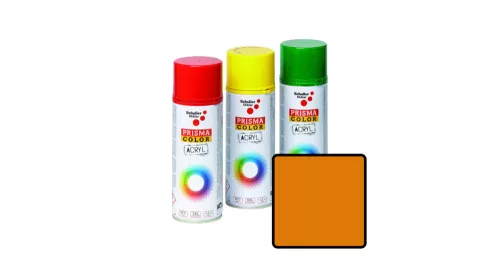 Festék spray, RAL 2000 narancs sárga 0.4l, Prisma Color