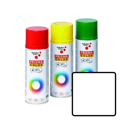 Festék spray fehér Prisma Color RAL 9010