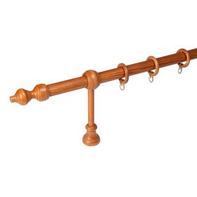 Karnis, fa, egysoros, 160 cm, cseresznye