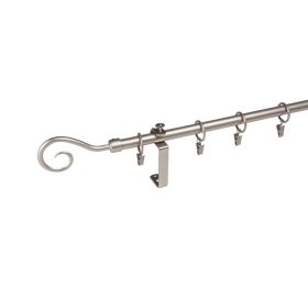 Sopron karnis nikkel 1 soros 120 cm