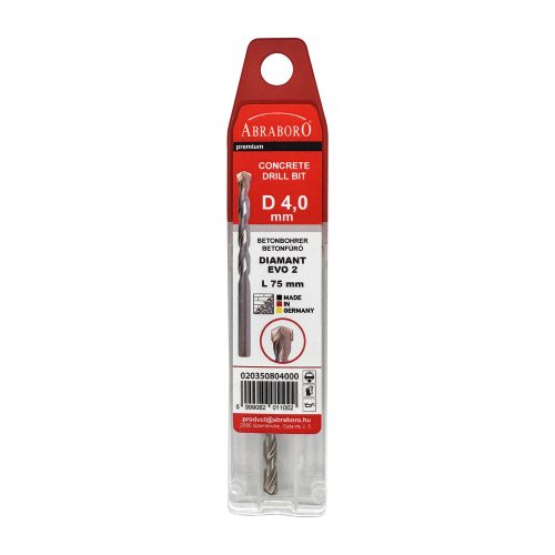 Betonfúró 4 mm Diamant EVO2