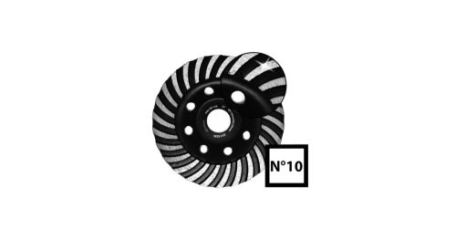 Betoncsiszoló gyémántszemcsés Abraboro No.10 115 x 22 mm