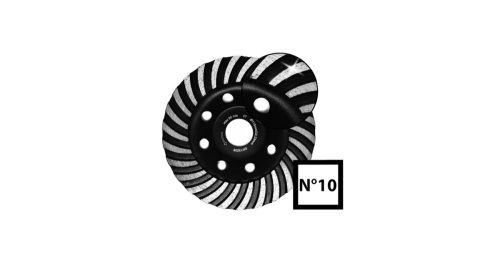 Betoncsiszoló gyémántszemcsés Abraboro 125 x 22 mm