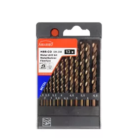   Fémfúró készlet HSS-Co Speed 13 db D 1,5 – 6,5 mm x 0,5