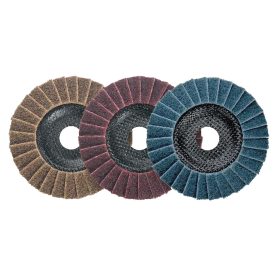   Csiszolótányér vlies Abraboro 125 x 22 mm közepes vörös