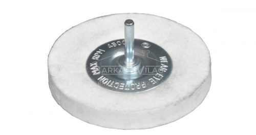 Polírozó filckorong csapos 100*12-6