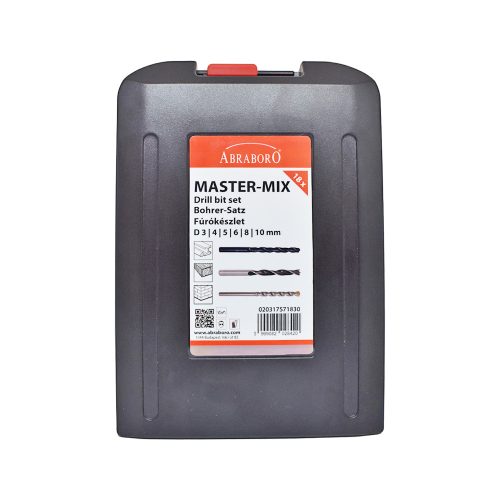 Fúrókészlet MASTER-MIX 18 db