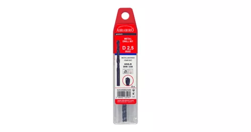 Fémfúró HSS-R 2,5 mm 2 db
