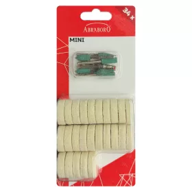 MINI-TOOL filc polírozókészlet 34 db-os ABRABORO