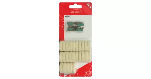 MINI-TOOL filc polírozókészlet 34 db-os ABRABORO