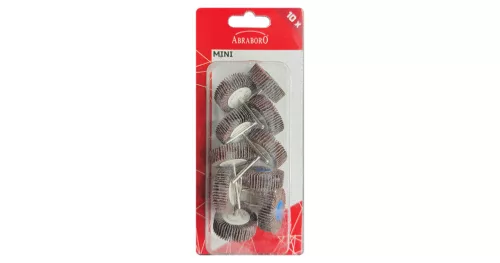 MINI-TOOL csiszolókerék készlet 10 db-os ABRABORO