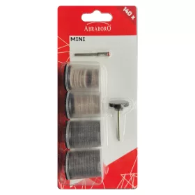   MINI-TOOL vágó- és csiszólokorong készlet 140 db-os ABRABORO