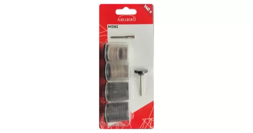 MINI-TOOL vágó- és csiszólokorong készlet 140 db-os ABRABORO