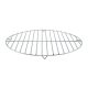 Grillrács 40 cm krómozott