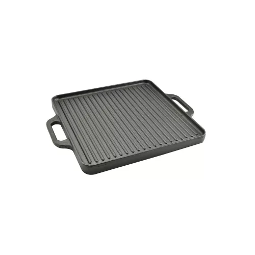  Öntöttvas BBQ grill lap 2 oldalas 42 x 42 cm