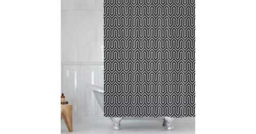 Zuhanyfüggöny 180x200 cm textil