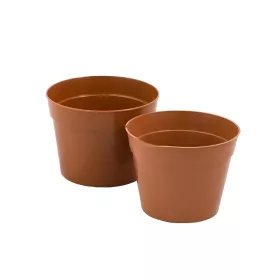 Virágcserép, vörös, 10 cm