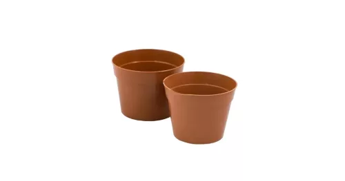 Virágcserép, vörös, 10 cm