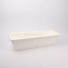 Dísz balkonláda, fehér, 100 cm