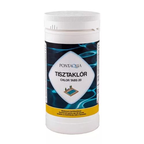 Tisztaklór Pontaqua 1kg (20 g/db)