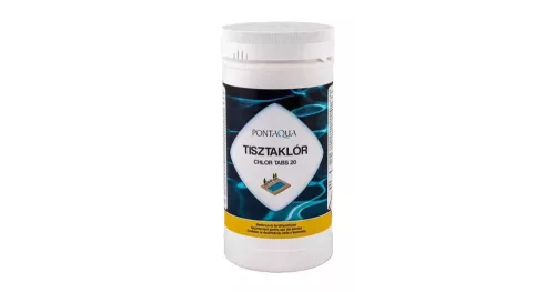 Tisztaklór Pontaqua 1kg (20 g/db)