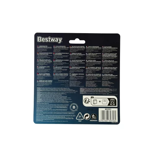 Medencefólia javítótapasz, javítófolt víz alatti Bestway