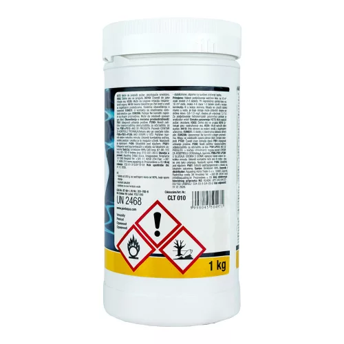 Tartaklór lassan oldódó 200 g-os klórtabletta 1 kg