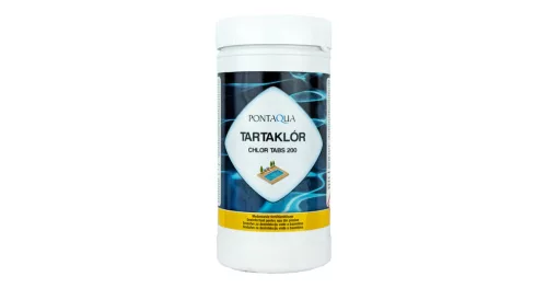 Tartaklór lassan oldódó 200 g-os klórtabletta 1 kg