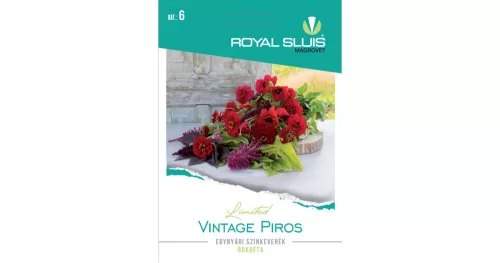 Vintage piros egynyári színkeverék Royal Sluis Limited