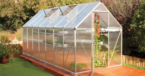 Üvegház Palram Multiline 6x12 (185 x 370cm) - polikarbonát kerti üvegház