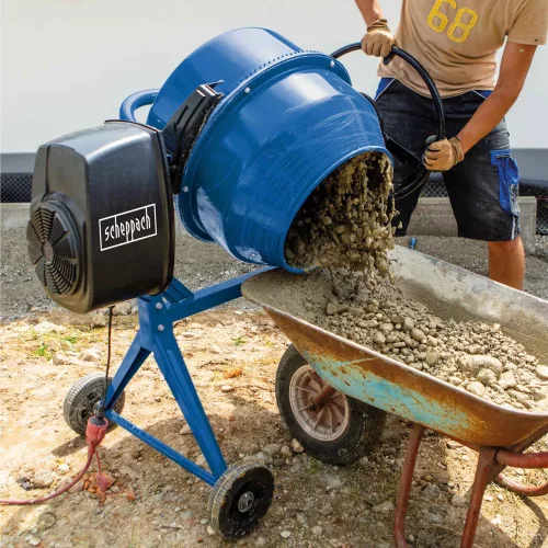Betonkeverő 140L Scheppach 550W