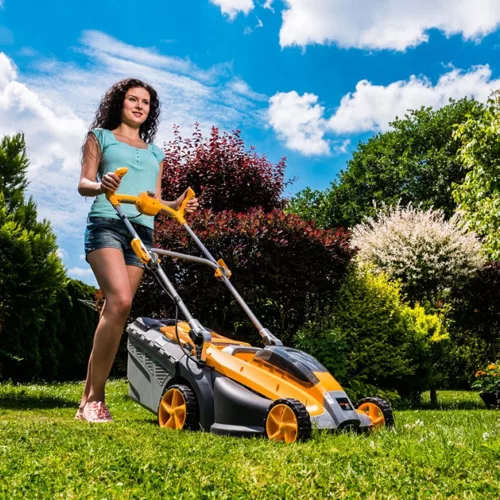 Akkus fűnyíró Riwall 40V RALM 3740i (akku és töltő nélkül)
