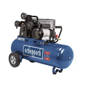   Kompresszor Scheppach HC 550 tc - olajkenésű háromhengeres ékszíjas kompresszor 100 l