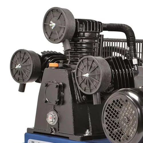 Kompresszor Scheppach HC 550 tc - olajkenésű háromhengeres ékszíjas kompresszor 100 l