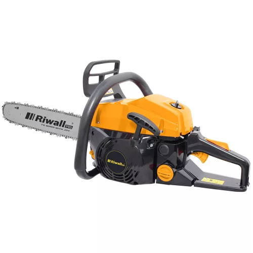 Benzinmotoros láncfűrész 49 cm3 motorral Riwall PRO RPCS 5140