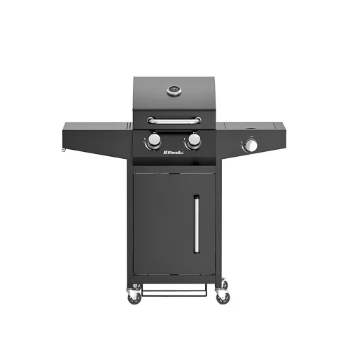 Gázüzemű grillsütő, 2+1 gázégővel, 10 kW Riwall RGG 21