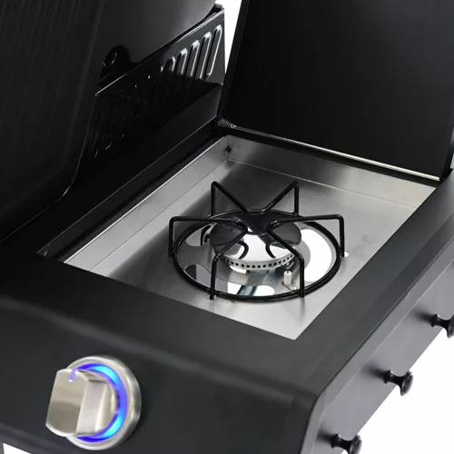 Gázüzemű grillsütő, 4+1 gázégővel, 17 kW Riwall RGG 41 EXL