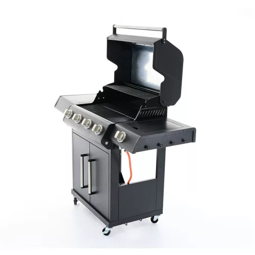 Gázüzemű grillsütő, 4+1 gázégővel, 17 kW Riwall RGG 41 EXL