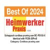 Akkus kézi láncfűrész Scheppach BC-PS150-X