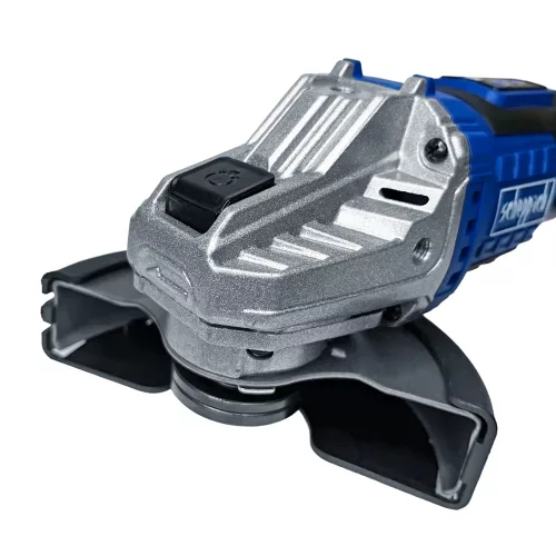 Akkus sarokcsiszoló indukciós motorral, 125 mm - IXES 20 V (akku és töltő nélkül) Scheppach BC-AG125-X