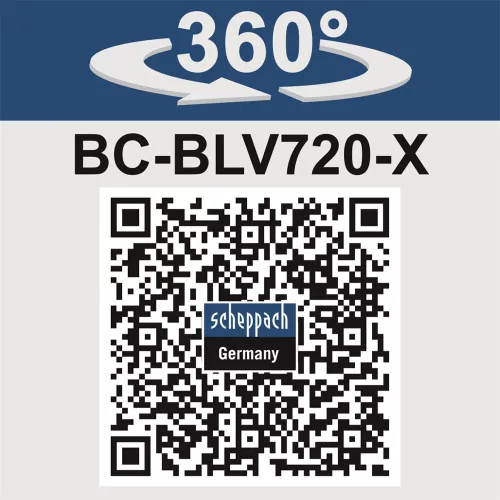 Akkus lombfúvó/lombszívó Scheppach BC-BLV720-X