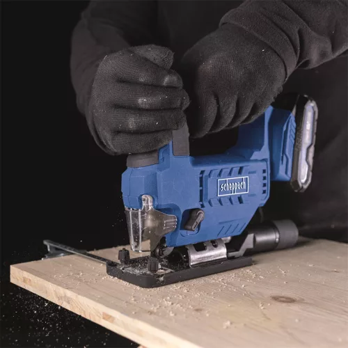 Akkus kézi dekopírfűrész 1/4", IXES 20 V (akku és töltő nélkül) Scheppach C-JS220-X