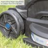 Akkus fűnyíró 3 az 1-ben IXES 20 V (akkuval és töltővel) Scheppach BC-MP320-X-SET L