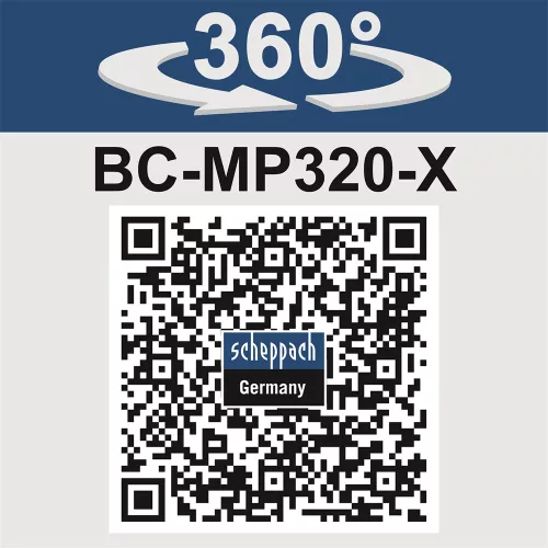 Akkus fűnyíró 3 az 1-ben IXES 20 V (akkuval és töltővel) Scheppach BC-MP320-X-SET L
