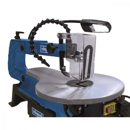 Asztali dekopírfűrész pedálos vezérléssel Scheppach DECO-XLS
