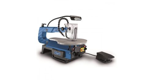 Asztali dekopírfűrész pedálos vezérléssel Scheppach DECO-XLS