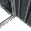 Tűzifatároló fészerrel 2,7 x 1,6 m (antracit) Riwall PRO RMWS 3x9 Anthracite
